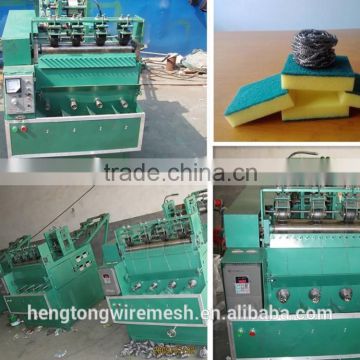 stainless steel scrubber making machine