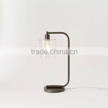 11.23-7 Glass and Steel Find a New Focal Point Lens Table Lamp Inspired by Factory Lighting photo-3