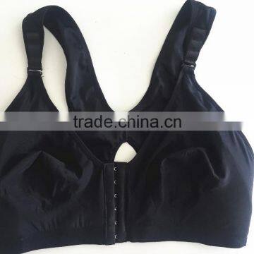 women contrast breathable gym fitness sports bra