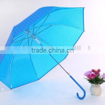 China Supplier POE or EVA Material and Umbrellas, transparent umbrella