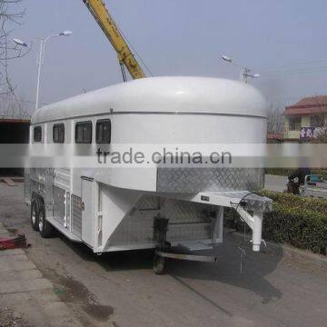 3 Horse Grooseneck Deluxe Horse Trailer From Shandong