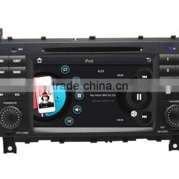 High Quality of 7inch Car Dvd Gps Player for Mercedes-Benz W203 2004-2007 With WINCE A8 System 3G WiFi OBDII DVR Function photo-6