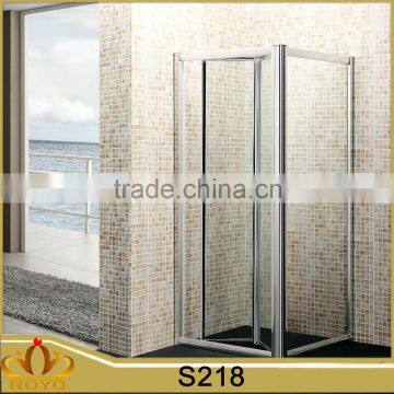 high quality bifold shower door pivot folding shower enclosures