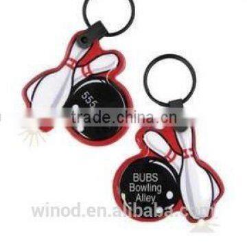 Promotional gift plastic 1 led keychain flashlight