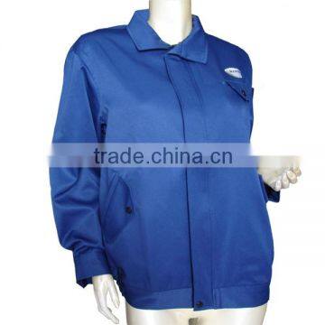 Blue Color Clean Room Antistatic Jackets