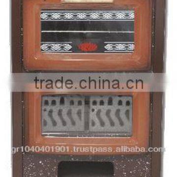 Wood Burning Steel Stove-cast Iron Stove With Enamel Paint