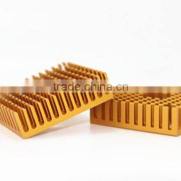 3D Printer Accessories 40 * 40 * 11 Fin Heat Faster Makerbot Mk7MK8 Extruder Universal Gold J407 photo-4