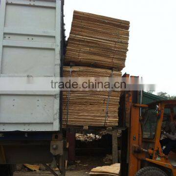 Eucalyptus core veneer 1270x640x1.6mm for plywood
