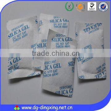 Paper packed silica gel desiccant