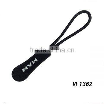 Garment accessories soft rubber zipper pull