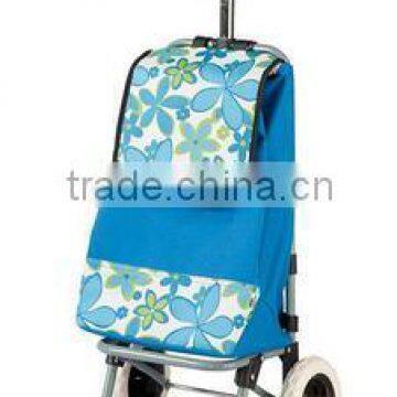 Folding shopping luggage trolley bags/luggage travel bags with wheels