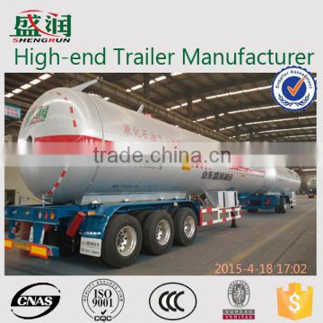 Export 56,000 Litres Propane LPG Gas Delivery Truck Trailers For Sale