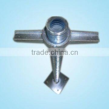 Scaffold Leveling Jack with Welded Base Plate