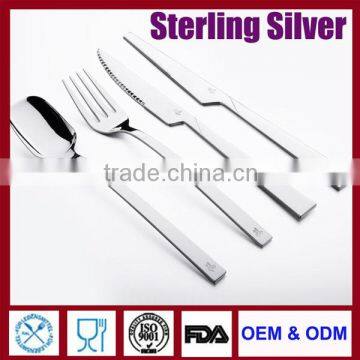 Sterling silver unique flatware for Holiday anniversary day hotel restaurant household gift dealer and wholesale