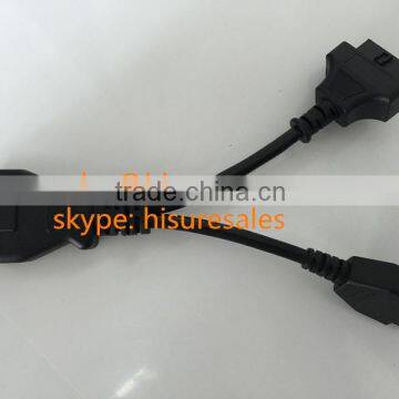 Diagnostic Cable OBDII/OBD2 Connector Male to Female + Mitsubishi12P Connector photo-2