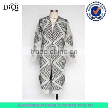 2016 Fashion design thick cardigan sweaters for women