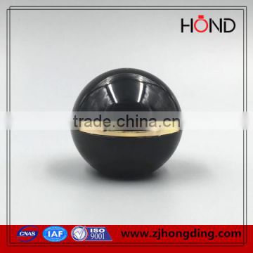 wholesale essional black jar acrylic round ball jar 15g 30g 50g cosmetic eye jar/ball plastic jars