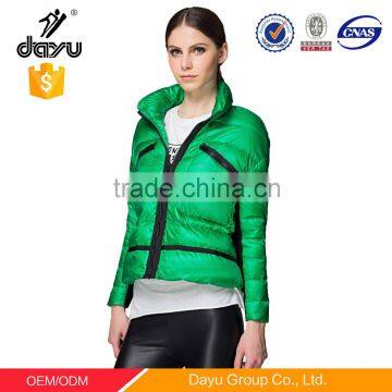 Casual down shirts wholesale clothing down coat winter jacket for woman bomber jacket for cold weather