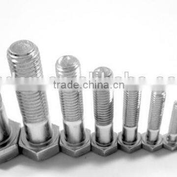 Hex head coarse thread /fine thread bolt and nut