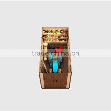 Wholesale New Arrival Big Garden Storage Mould Plastic Tool Shed photo-2