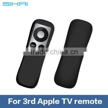silicone case for 3rd Generation Apple TV3 remote controller silicone case