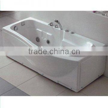 Popular simple cast iron bathtub