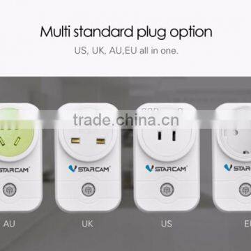 VStarcam Hot Selling WF831 10A Wireless Plug Smart Socket Wifi photo-6