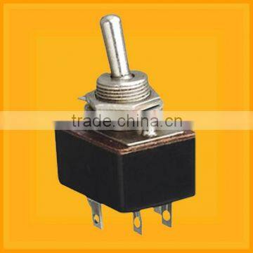 ON-ON 6 PIN latching toggle switch,off on toggle switch,boat like rocker switch