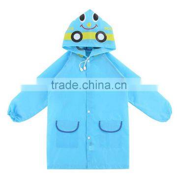 EVA Children's Disposable Raincoat with cartoon Logo