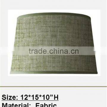 round shape hardback fabric shades