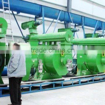 Ring die wood pellet machine with Siemens motor