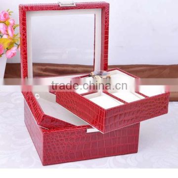 Women Leather Watch Boxes for Watch Storage