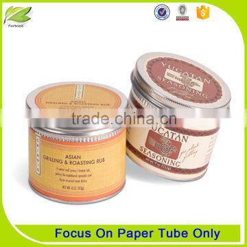 China supplier small cylinder round paper box