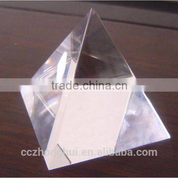 2016 Wholesale clear crystal pyramid