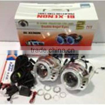 Hot!!!High Brightness 3inch HQI Hid Projector Dual Angel Eye on Promotion photo-2