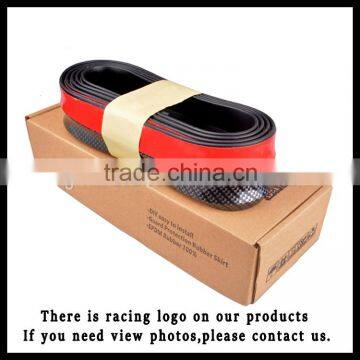 Car Accessories Carbon Fiber Car Front Bumper Lip, Skirt Rubber Carbon Fibre