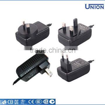 100-240v to 12v 0.5a power adapter wallmount type for cctv camera