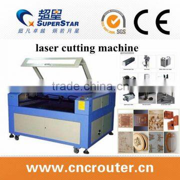 Laser cutting Machine with Sealed CO2 laser tube laser cutting controller