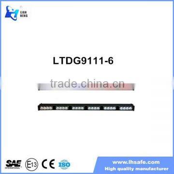 Led warning stick, White ,amber, red and blue Car Emergency Traffic Advisor Flash led light bar LTDG9111-6