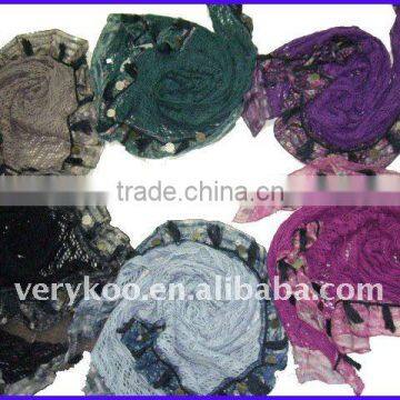 Hot Fashion Ladies Rayon Scarf / Shawl (FCH-10077)