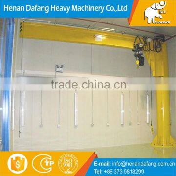 High Quality Self-standing Rotate Electric Hoist Jib Cranes For Sale