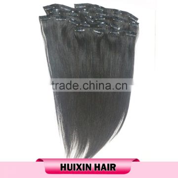 100g Remy European Clip In Human Hair Extensions,Virgin Human Hair