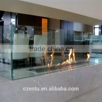 non pollution,safe, modern,bio ethanol fireplace with IR&RFcontrol