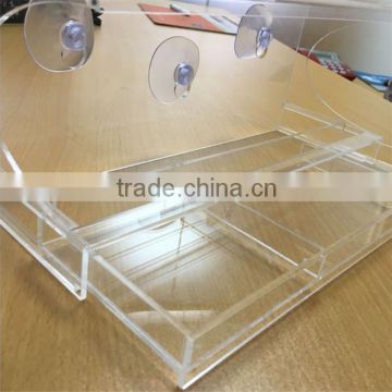 outdoor bird feeder house with bird feeder tray