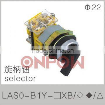 LAS0-B1Y-11XB selector switch(electrical push button switch,selector push button switch)