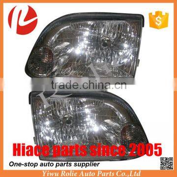 Toyota hiace 1999-2000 front headlight auto spare body parts