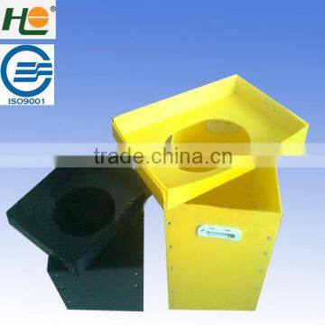 Corflute Plastic Trash Cans OEM