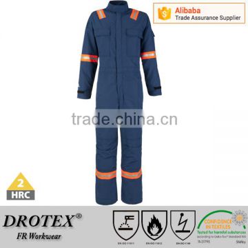 Drotex twin layered Fire Retardant Anti Arc flash coverall for electrical utility industry