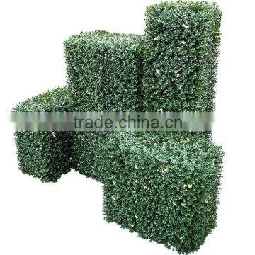 PE material customized size artificial green wall