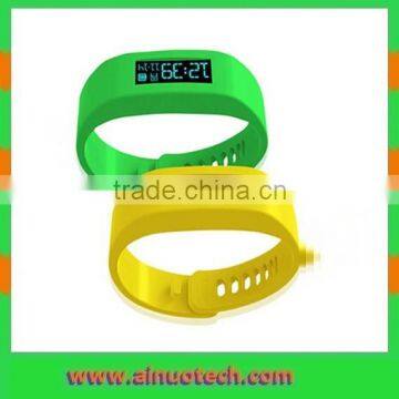 digital pedometer bracelet Health Monitor Activity Sleep Tracker Smart silicone wristband pedometer